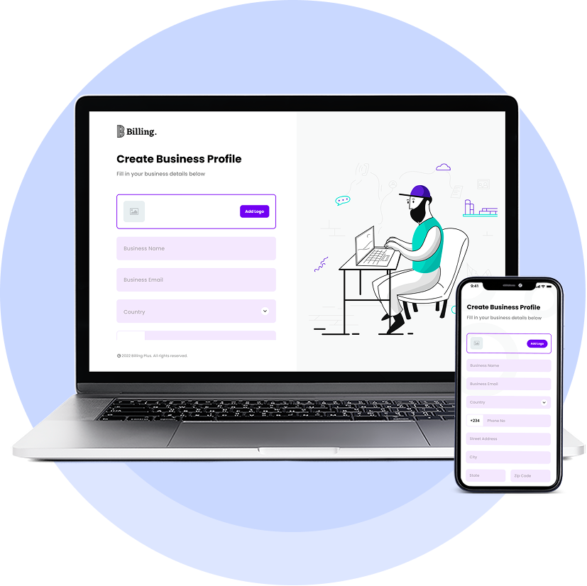 Business profile creation